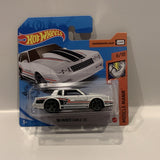 White '86 Monte Carlo SS 6/10 Muscle Mania 2020 196/250 GHG07 Hot Wheels  Short Card