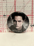 Edward Twilight Movie Character Button Pinback