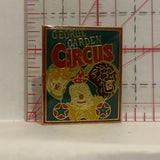 George Garden Circus Clowns Lapel Hat Pin