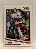 #329 Jordon Reed Washington Red Skins 2018 Score Football Card