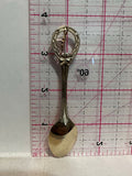 Winnipeg Manitoba Maple Leaf  Souvenir Spoon