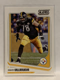 #274 Alejando Villanueva Pittsburgh Steelers 2018 Score Football Card