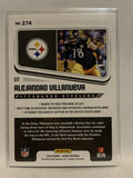 #274 Alejando Villanueva Pittsburgh Steelers 2018 Score Football Card