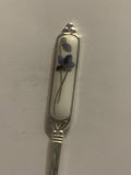 Purple Flower Fork Souvenir Spoon