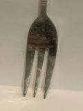 Purple Flower Fork Souvenir Spoon