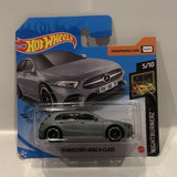 Grey '19 Mercedes Benz A Class 5/10 Nightburnz 2020 194/250 GHF60 Hot Wheels  Short Card