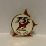 City of Red Deer 75th 1913 1988 Logo Lapel Hat Pin