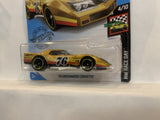 Copper '76 Greenwood Corvette HW Race Day 2018 Hot Wheels Long Card New Diecast Cars AA