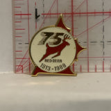 City of Red Deer 75th 1913 1988 Logo Lapel Hat Pin