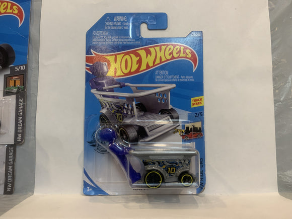 Silver Aisle Driver HW Ride-Ons 2018 Hot Wheels Long Card New Diecast Cars AA