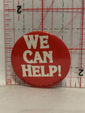 We Can Help The People at Pacific Power Button Pinback
