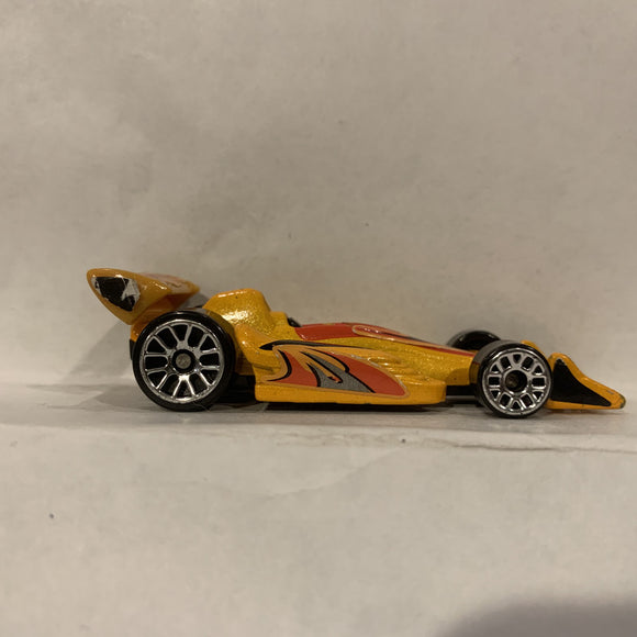 Orange F1 Racer Mcdonalds ©2007 Hot Wheels Diecast Car GL