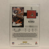 #64 David Njoku Cleveland Browns 2020 Score Football Card LX