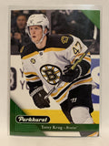 #21 Torey Krug Boston Bruins 2017-18 Parkhurst Hockey Card