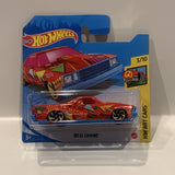 Red '80 El Camino 3/10 HW Art Cars 2021 44/250 GRY33 Hot Wheels  Short Card