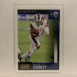 #306 Gerald Everett Los Angeles Rams 2020 Score Football Card LX