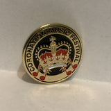Coronation Music Festival Logo Lapel Hat Pin