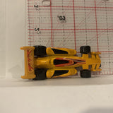 Orange F1 Racer Mcdonalds ©2007 Hot Wheels Diecast Car GL