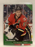 #33 Sean Monahan Calgary Flames 2017-18 Parkhurst Hockey Card