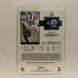 #306 Gerald Everett Los Angeles Rams 2020 Score Football Card LX