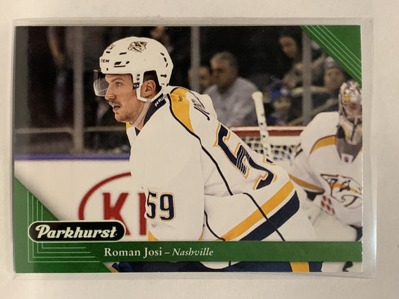 #132 Roman Josi Nashville Predators 2017-18 Parkhurst Hockey Card