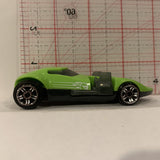 Green Mcdonalds Racer ©2015 Hot Wheels Diecast Car GL