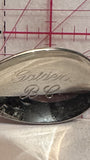 Golden BC Gold Panner British Columbia Souvenir Spoon