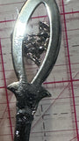 Golden BC Gold Panner British Columbia Souvenir Spoon