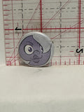 Purple Anime Character Button Pinback
