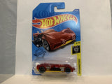 Red Slide Kick Experimotors 2018 Hot Wheels Long Card New Diecast Cars AA