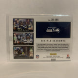 3D-JBS Wagner Clowney Griffin Seattle Seahawks 2020 Score Football Card LX