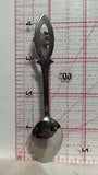 Golden BC Gold Panner British Columbia Souvenir Spoon