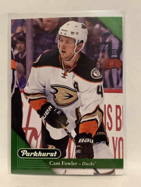#5 Cam Fowler Anaheim Ducks 2017-18 Parkhurst Hockey Card