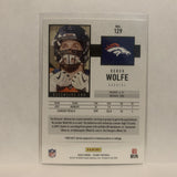 #129 Derek Wolfe Gold  Denver Broncos 2020 Score Football Card LX