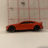 Red Tesla Model S ©2014 Hot Wheels Diecast Car GL