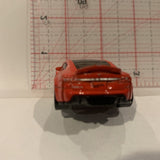 Red Tesla Model S ©2014 Hot Wheels Diecast Car GL