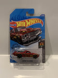 Red Custom '71 El Camino 8/10 HW Dream Garage 2020 40/250 GHF70 Hot Wheels  Long Card