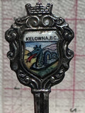 Kelowna British Columbia Ogopogo Silver Plated  Souvenir Spoon