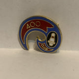 Bowling 400 Club Lapel Hat Pin