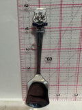 Cardiff Wale Crest Emblem Bicrome  Souvenir Spoon