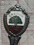 Oregon Myrtlewood Tree  Souvenir Spoon