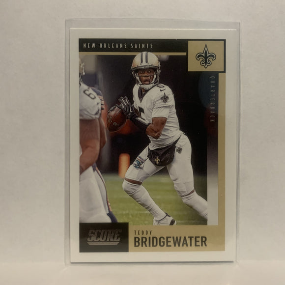 #277 Teddy Bridgewater New Orleans Saints 2020 Score Football Card LX