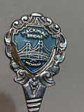 Mackinac Bridge Michigan   Souvenir Spoon