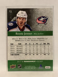 #72 Boone Jenner Columbus Blue Jackets 2017-18 Parkhurst Hockey Card