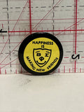 Happiness is making new Friends Button Pinback