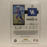 #436 Lynn Bowden Jr. Rookie Kentucky 2020 Score Football Card LY