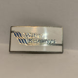 Water Resources Lapel Hat Pin
