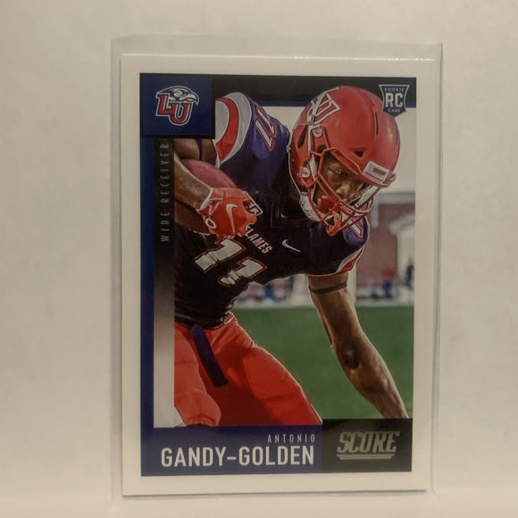 #412 Antonio Gandy-Golden Rookie Liberty 2020 Score Football Card LY