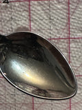 Mile O Alaska Hiway Capital of the Mighty Peace  Souvenir Spoon