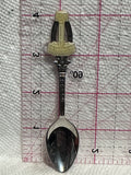 Mile O Alaska Hiway Capital of the Mighty Peace  Souvenir Spoon